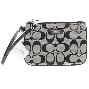 Coach Factory Signature wristlet